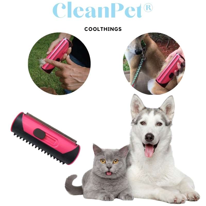CleanPet® | Brosse de toilettage professionnelle 4 en 1